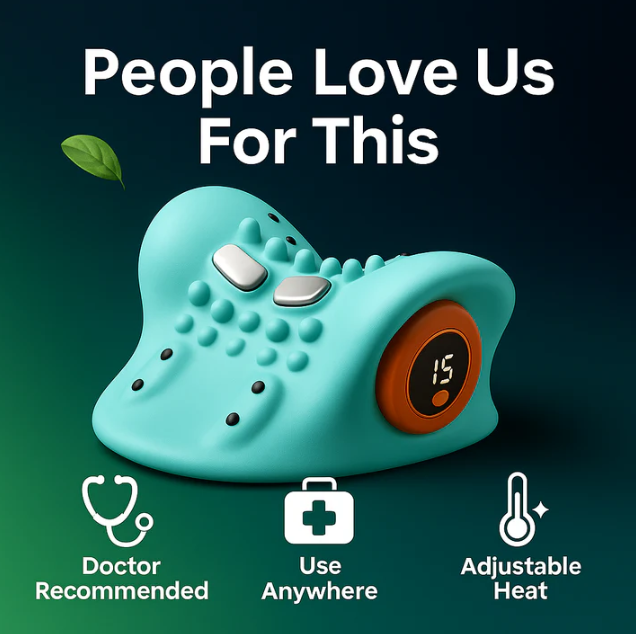 Portable Neck Massager Pillow